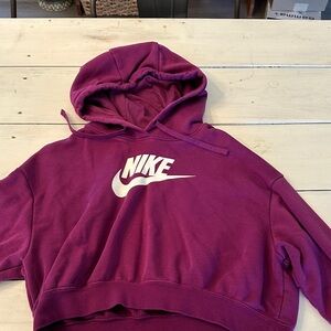 Nike Magenta Pullover Hoodie